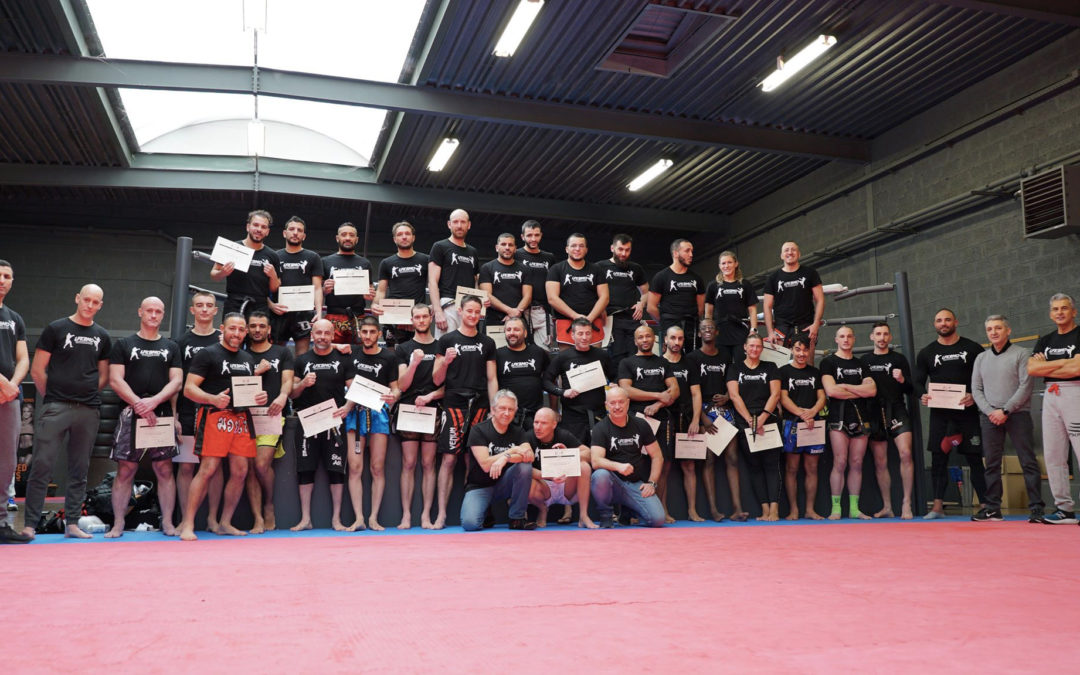 La cellule « passages de grades en kick boxing » est lancée !