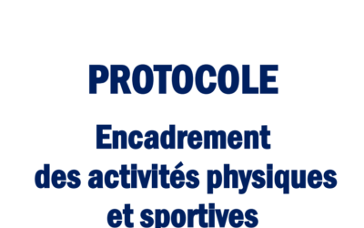 COVID-19 : Protocole – Activités physiques et sportives