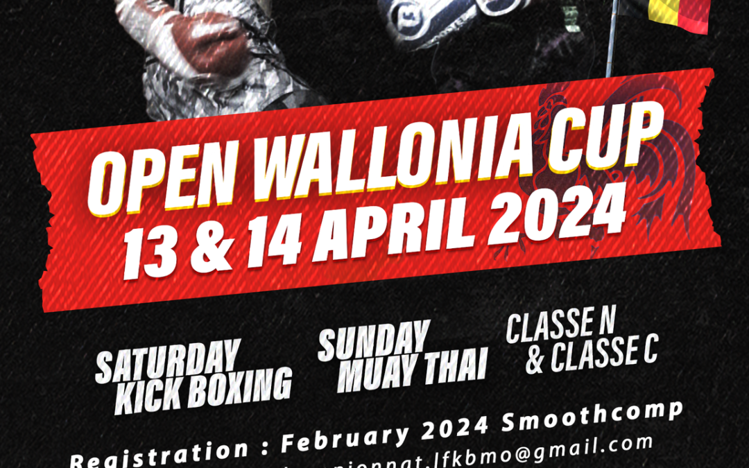 Wallonia Cup – Informations & cloture des inscriptions